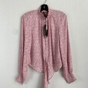 MAISON CINQUENT Pink Blouse NWT